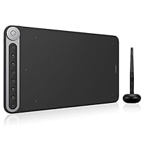 Huion Inspiroy Dial Wireless Graphics Drawing Tablet One Dial Controller and 8 Press Keys with Tilt Battery-Free Stylus Q620M Drawing Tablet-10.5" x 6.6"