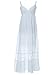 Anna-Kaci Womens Adjustable Spaghetti Strap Sleeveless Long Lace Boho Dress