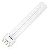 Sylvania 20318 13W Compact Fluorescent 4 Pin Single Tube 4100K 4-PACK
