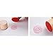 6 in 1 Assorted Retro Vintage Style Round Wooden Rubber Stamp Scrapbook Craft