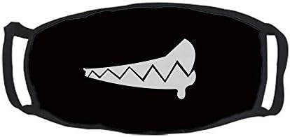 JessPad Cotton Face Mouth Mask Cartoon Sinister Smile Teeth Outdoor Protective Fashion Mouth Mask