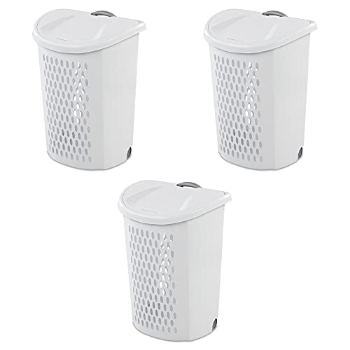 Generic Ultra Wheeled Design Clothes Hamper Laundry