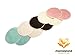 Organic Bamboo Nursing Pads (10 Pack) With FREE Laundry Storage Wash Bag & Ebook - Washable Bra Pads - Ultra Soft - Hypoallergenic - Eco-Friendly & Reusable By Mamaisland