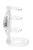 Doctor Love's Zinger Vibrating Cock Cage Enhancer Ring Sleeve, Clear