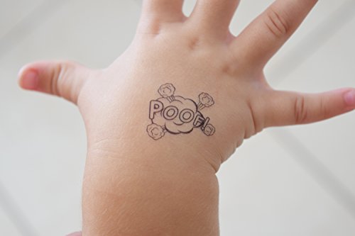 Temporary Tattoos for Kids – 175 Count on 5 Sheets – 35 Assorted Artworks per Sheet – Kids Friendly Tattoos for Party Favors Birthday Supplies Stocking Stuffers Goodie Bags for Boys and Girls