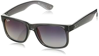Ray-Ban - RB4165 (Justin) - Transparent Grey Frame-Grey