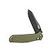 Firebird Knife F7563 GANZO Pocket Folding Hunting Knife G-10 Handle SS Blade (Green)