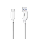 USB Type C Cable, Anker Powerline USB C to USB 3.0 Cable (3ft) with 56k Ohm Pull-up Resistor for Samsung Galaxy S10, S9, S8, S8+, Galaxy Note 8, Sony XZ, LG V20 G5 G6 and More