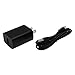 Kyocera Original Rapid Micro-USB charger SCP-46ADT SCP46ADT 5AAXD055ULA S008ADU0500150 AC100-240V OUTPUT 1.5A  (1500mA)