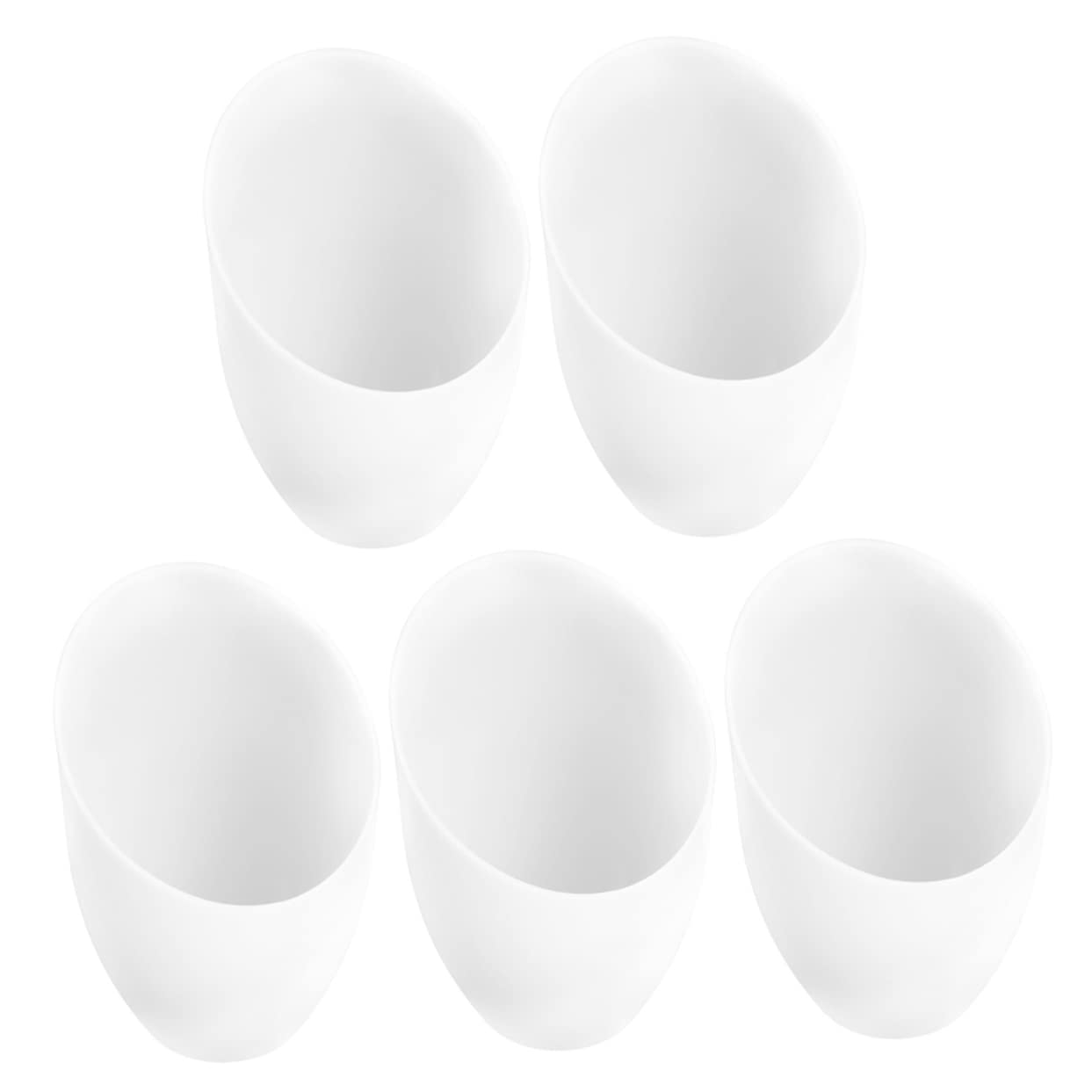 ABOOFAN 5pcs Horseshoe Lampshade Hanging Lamp Shade Black Light Bulbs Vintage Chandelier Wall Shades White Plastic Floor Replacement Unique Cover