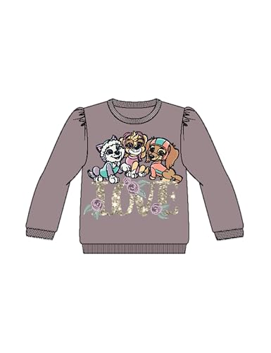 NAME IT Nmfmesse Paw LS Sweat UNB Cplg para niña, Purple Dove, 92