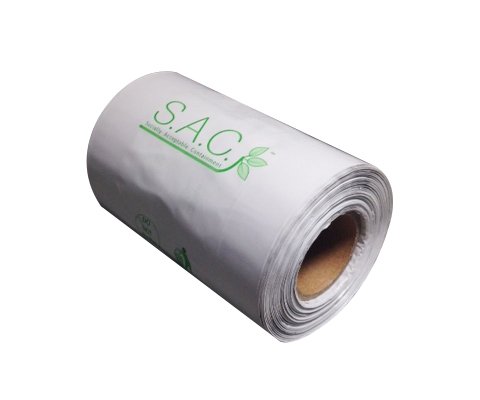 S.A.C. Sanitary napkin disposal bag and dispenser starter set (white) - Thumbnail 7
