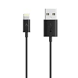 Anker Lightning to USB Cable (3ft) for iPhone 6s 6 Plus 5s 5c 5, iPad Pro, Air 2, iPad mini 4 3 2, iPod touch 5th gen / 6th gen / nano 7th gen [Apple MFi Certified] (Black)