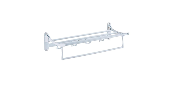 ZXY Estante de Toalla Baño Europeo con toallero Plegable de ...
