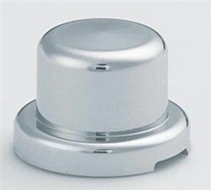 Click Here to See More Images 60 Chrome ABS Plastic Lug Nuts Top Hat Shape for 9/16