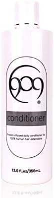 909 Moisturizing Daily Conditioner For 100 Remy Human Hair Extensions And Wigs (12 Oz)