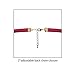 BodyJ4You 6PC Choker Necklace Set Women Girls Black Grey Green Beige Blue Red Velvet Fashion