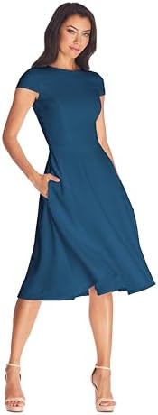 dress the population pilar dress Amazon.com: Dress the Population Women's Pilar Poly Chiffon, Midi, Bodycon, Boat Neck Dress, Peacock Blue, XX-Small : Clothing, Shoes & Jewelry