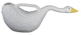Plastic Swan Watering Can: Union Products Yard Decoration - Made in the USA!