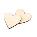 NUOLUX 100pcs Wood Slice 20mm Embellishments DIY Craft Wedding Decor Table Confetti