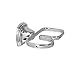 Spectrum Diversified Ashley Wall Mount Hair Styling Station, Chrome