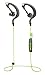 Basstyle Bluetooth Headphones, Secure Snug Fit Wireless Sport Earbuds with Microphone, for iPhone Android AT&T T-Mobile Sprint Verizon Smartphones, Gym Treadmill Armband Run Workout - TB-1133 Green