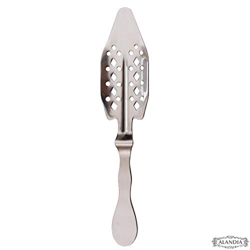 Absinth Set Suisse Verte | 1x Schweizer Absinth | 2x Absinth Gläser | 2x Absinth Löffel | 1x Zuckerwürfel – Bild 6