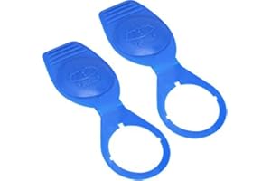 Taicols 2 Pcs Car Windshield Wiper Washer Fluid Reservoir Cover for VW Golf CC Jetta Tiguan，Windshield Wiper Washer Fluid Res