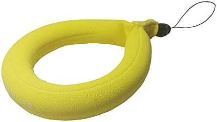 ESoulTech Waterproof Floating Strap for Waterproof Underwater Camera Compatible with Most Waterproof Cameras, Marine Binoculars, Camcorders and Phones - Yellow