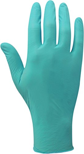 Ansell 105080 Touch N Tuff 92-600 Disposable Powder-Free 5 mil Nitrile Gloves, 0.07