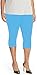 Lush Moda Extra Soft Capri Leggings - Variety of Colors -Plus Size - Aqua