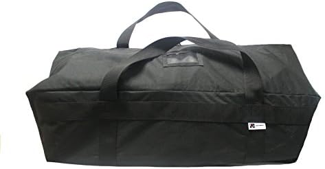 Ryno Large Duffel Travel Bag (Black, Large)