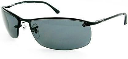 Brand New RB3183-002-81 Sunglasses Black Frame Grey lens Metal 100% UV Made In Italy
