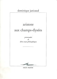 Aristote aux Champs-Élysées