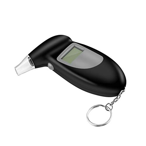 Professional Grade Breath Alcohol Tester Portable Digital Breathalyzer Key Chain Alcohol Detector