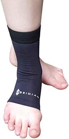 Obsidian Copper Compression Sleeve/Brace/Support/Socks - For Men and Women – HIGHEST Copper Content – Ease Swelling – Improve Circulation – Relieve Stiff and Sore Muscles/Joints (XXL)
