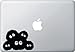 HAPPY BEAR DECALS Spirited Away Dust Bunnies Soot Sprites Macbook Decal