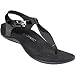 Vionic Rest Paden - Womens T-Strap Sandal Black Patent - 9