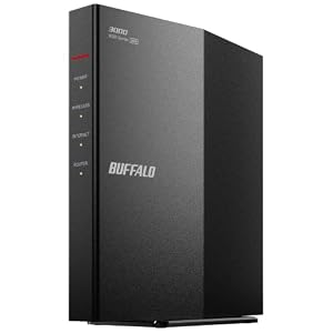 バッファロー Wi-Fi 6 ルーター 2401+573Mbps EasyMesh WSR-3000AX4L/N