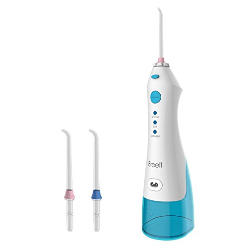 Breett Electric Portable Oral Irrigator (the Whole Body Waterproof) with Storage Box of Spray Head