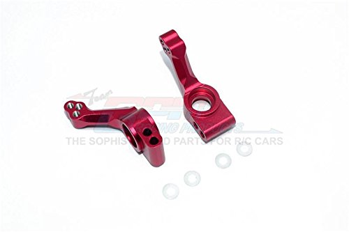 Traxxas Slash Pro 2WD Short-Course Truck (58034) / 2WD F-150 SVT Raptor (58064) Upgrade Parts Aluminum Rear Knuckle Arm - 1Pr Set Red