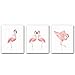 HPNIUB Nordic Flamingo Wall Art Print Set of 3 (8
