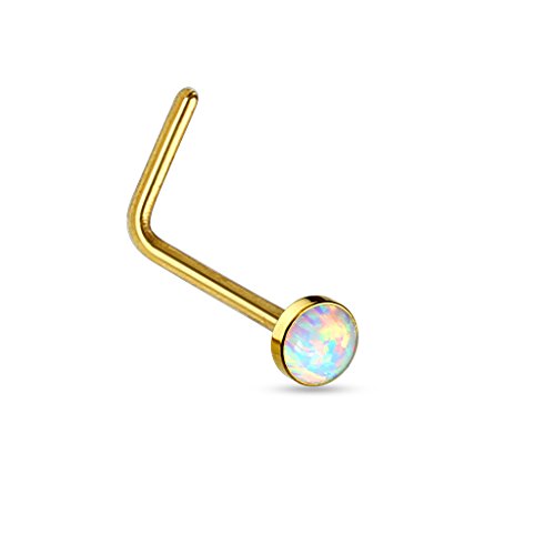 20G-Opalite-Flat-Top-PVD-Over-316L-Surgical-Steel-L-Bend-Nose-Ring-Sold-Individually