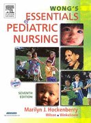 Wong's Essentials of Pediatric Nursing- Text Only 0006768822 Book Cover