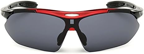 Wrap Around Sport Sunglasses Night Driving Glasses Anti-Glare with Firm Frame, Cycling Driving Fishing Golf Eyewear for Men and Women