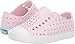 Native Shoes, Jefferson Child, Kids Lightweight Sneaker, Milk Pink/Shell White, 6 M US Toddler