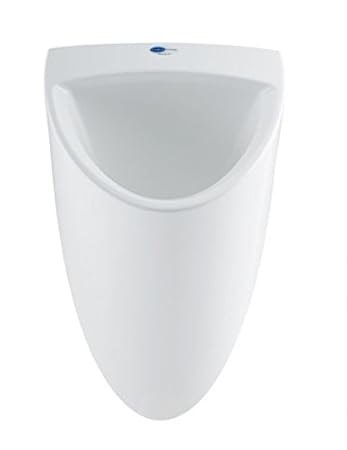 wasserloses Urinal CULU one Pissoir mit Membran Geruchsverschluss (weiß)