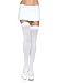 Leg Avenue Women's Opaque Nylon Thigh High Stockings