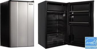 Microfridge 3.6 Cu. Ft. Refrigerator, Auto-Defrost, ESR, Stainless Steel