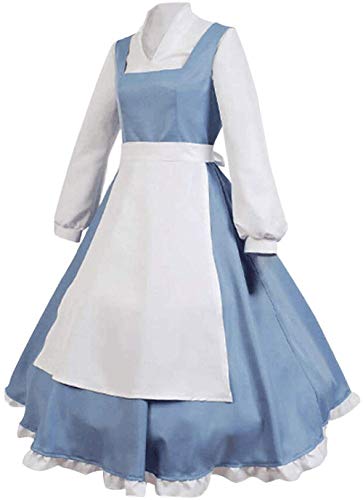SIDNOR Beauty and The Beast Cosplay Costume Princess Dominican Republic |  Ubuy